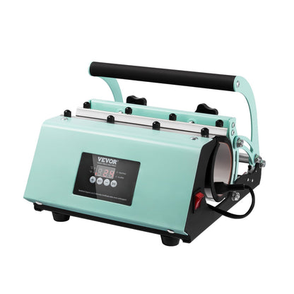 Tumbler-Hitzepresse-Maschine Tumbler-Presse-Set mit 8 Sublimationsbechern