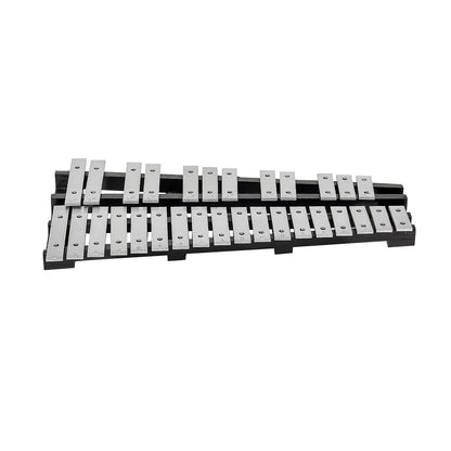 30-Noten-Glockenspiel-Xylophon-Glockenset mit Schlägeln, Trommelstöcken und Tasche