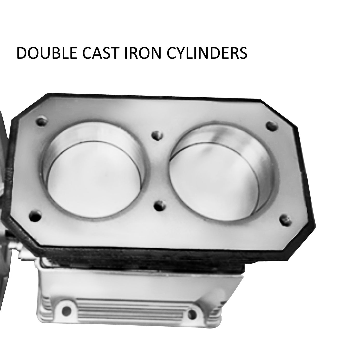 Air Compressor Pump, 3HP 11.8CFM, Industrial Compressor Head Pump Motor, 1300RPM High-Spped Single Stage Twin Cylinder Aluminum Air Compressor Head Piston Style Splash Lubrication Pump