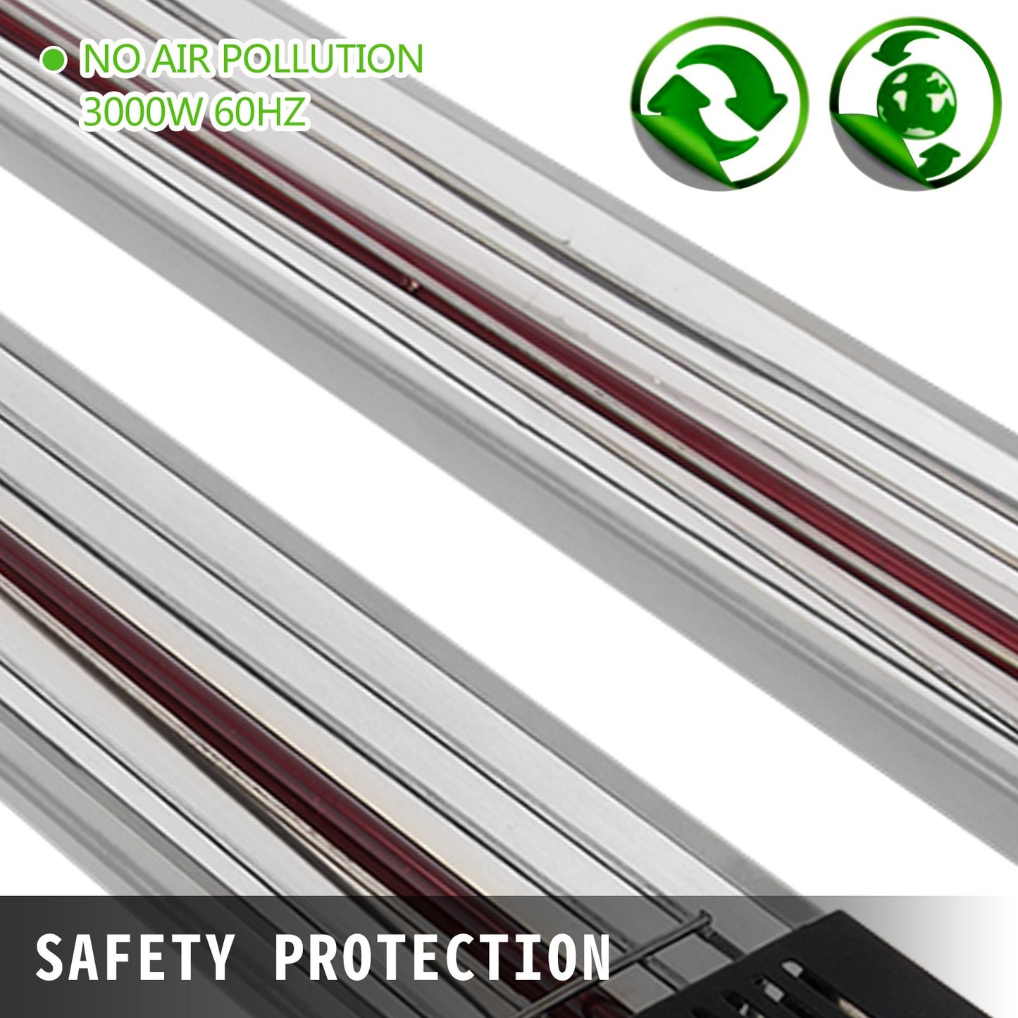 3x Farbtrockner Strahler Infrarotstrahler Heizstrahler Infrarot Lampa 3kW