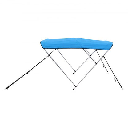 3 Bimini-Tops für Bugboote, 183 cm lang x 215–238 cm breit x 116 cm hoch, Pazifikblau | EU