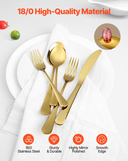 60-piece silver cutlery set stainless steel cutlery cutlery for 12