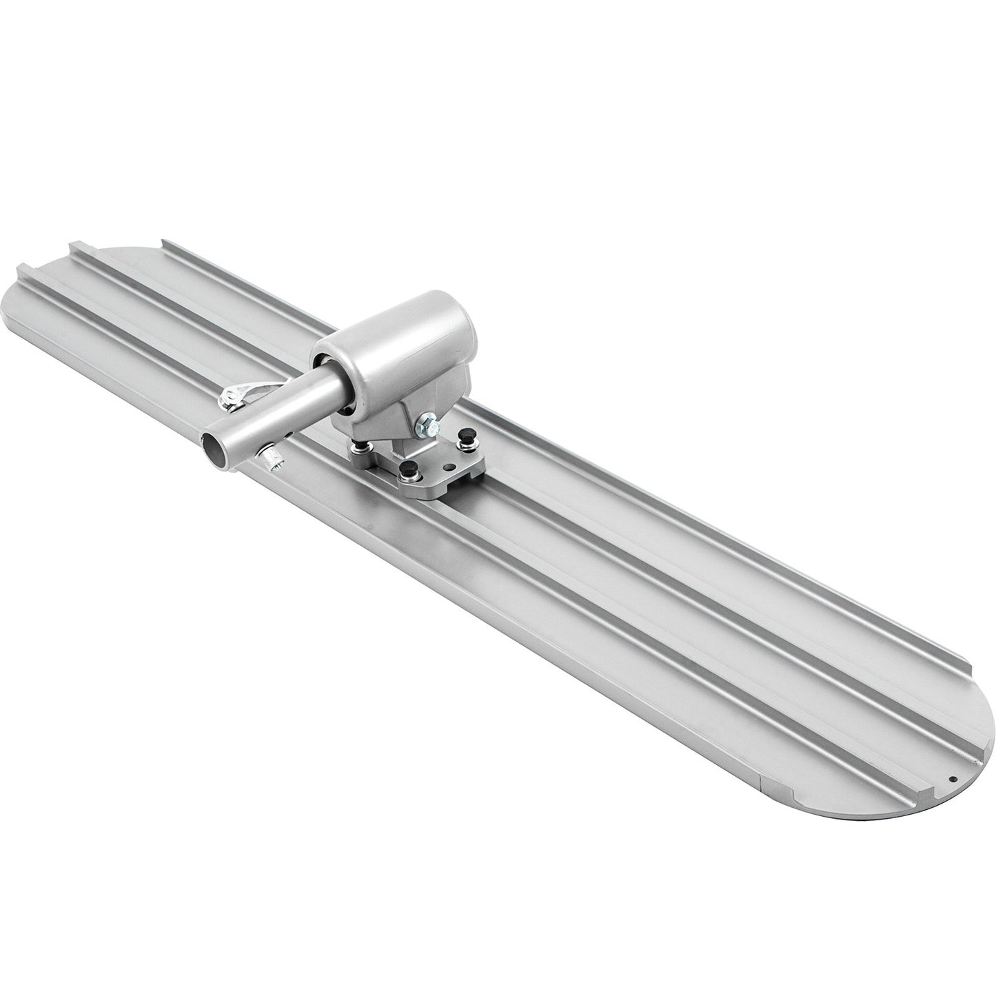 Bull Float Magnesium Concrete Float 48 x 8\" Round End Concrete Float Tool Cement Tool Bull Concrete Kit Bull Float with 4 Float Handle Bull Float Bracket Concrete Tools Finishing Bull Float