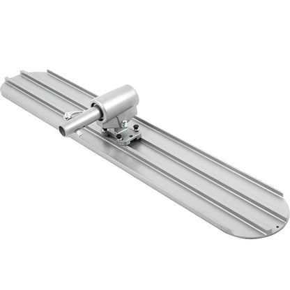 Bull Float Magnesium Concrete Float 48 x 8\" Round End Concrete Float Tool Cement Tool Bull Concrete Kit Bull Float with 4 Float Handle Bull Float Bracket Concrete Tools Finishing Bull Float