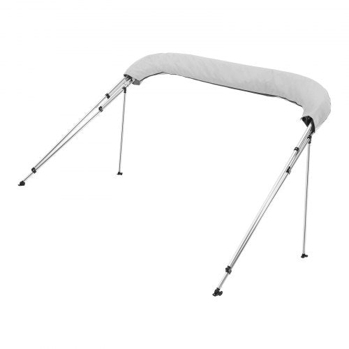4 Bug-Boot-Bimini-Tops 96"L x (85"-90")B x 54"H Markisendach Hellgrau | EU