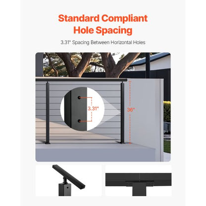 Seilgeländerpfosten 36x1x2 in waagerechtem Hohlpfosten 4JZLGZXHS914UUOI6001V0 | EU