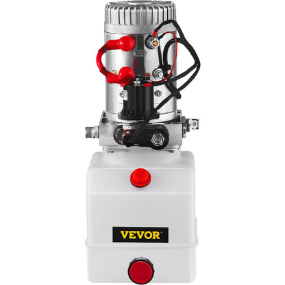 4 Quart einfachwirkende Hydraulikpumpe Kippanhänger Heben Remote Kran