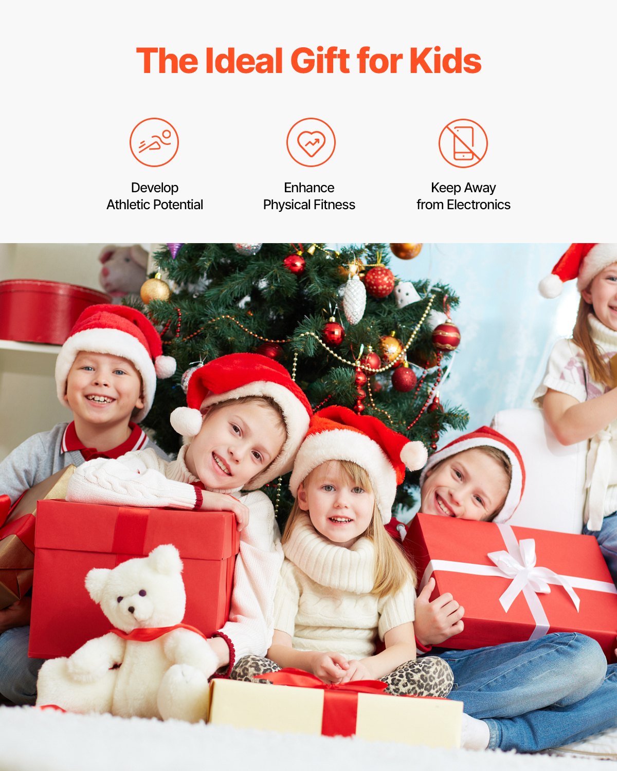 Kids Basket Hoop 4-Hoop Portable Basketball Stand Justerbar i höjder