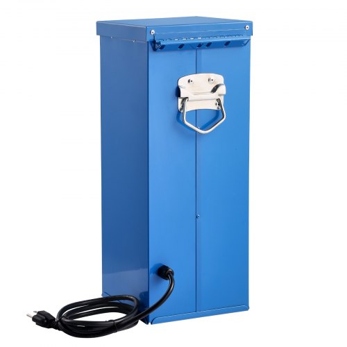 Portable Welding Rod Oven, 50LBS Capacity Electrodes Drying Oven 420W 120V, 300℉ Fast Heating Welding Rods Dryer for 18-inch Stick Electrodes - with Easy-to-Carry Handle & Safety Locking Latch