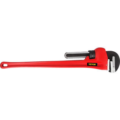 51" Cast Iron Handle Heavy-Duty Hook Jaw Straight Pipe Wrench