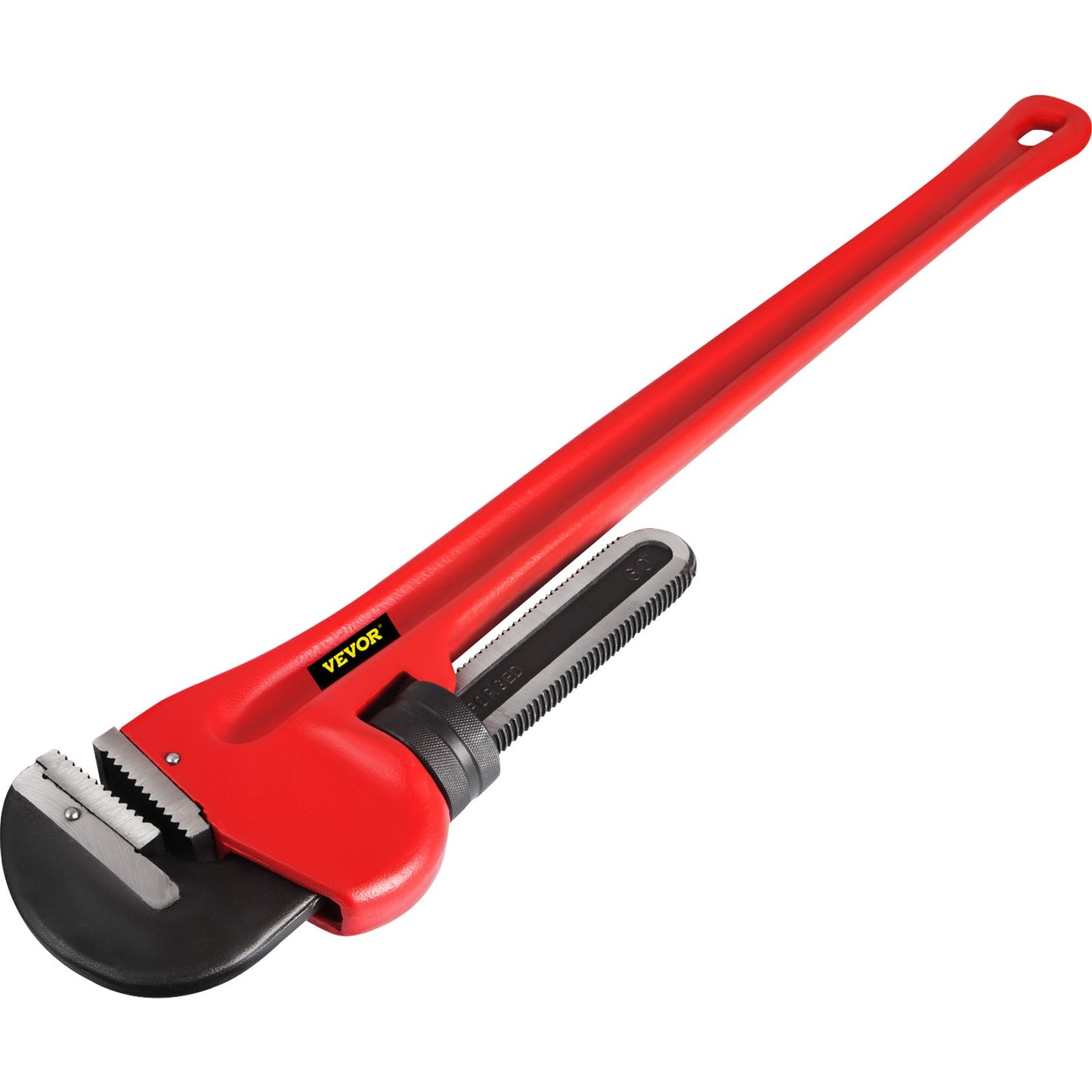 51" Cast Iron Handle Heavy-Duty Hook Jaw Straight Pipe Wrench