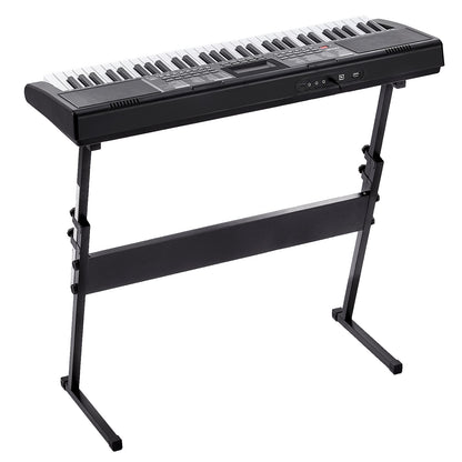 61 keys digital keyboard Piano electric portable with adjustable stand