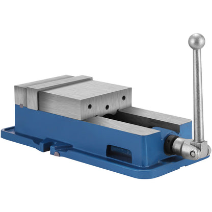 Leistungsstarker 6-Zoll-Präzisionsschraubstock, 59,4 Pfund Schraubstock Maschinenschraubstock Präzisionszubehörsatz, 1-3/4 Zoll Backenpräzisionsspannschraubstock mit Feststellfunktion