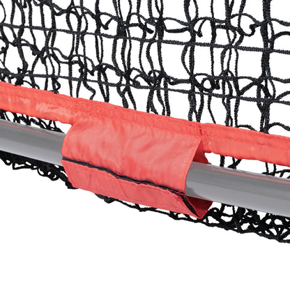 7x7 ft Baseball Softball Training Net, Portable Baseball Training Net for Hitting Batting Catching Pitching, Backstop Baseball Equipment Training Aid with Strike Zone (Net Only, Without Support Frame)