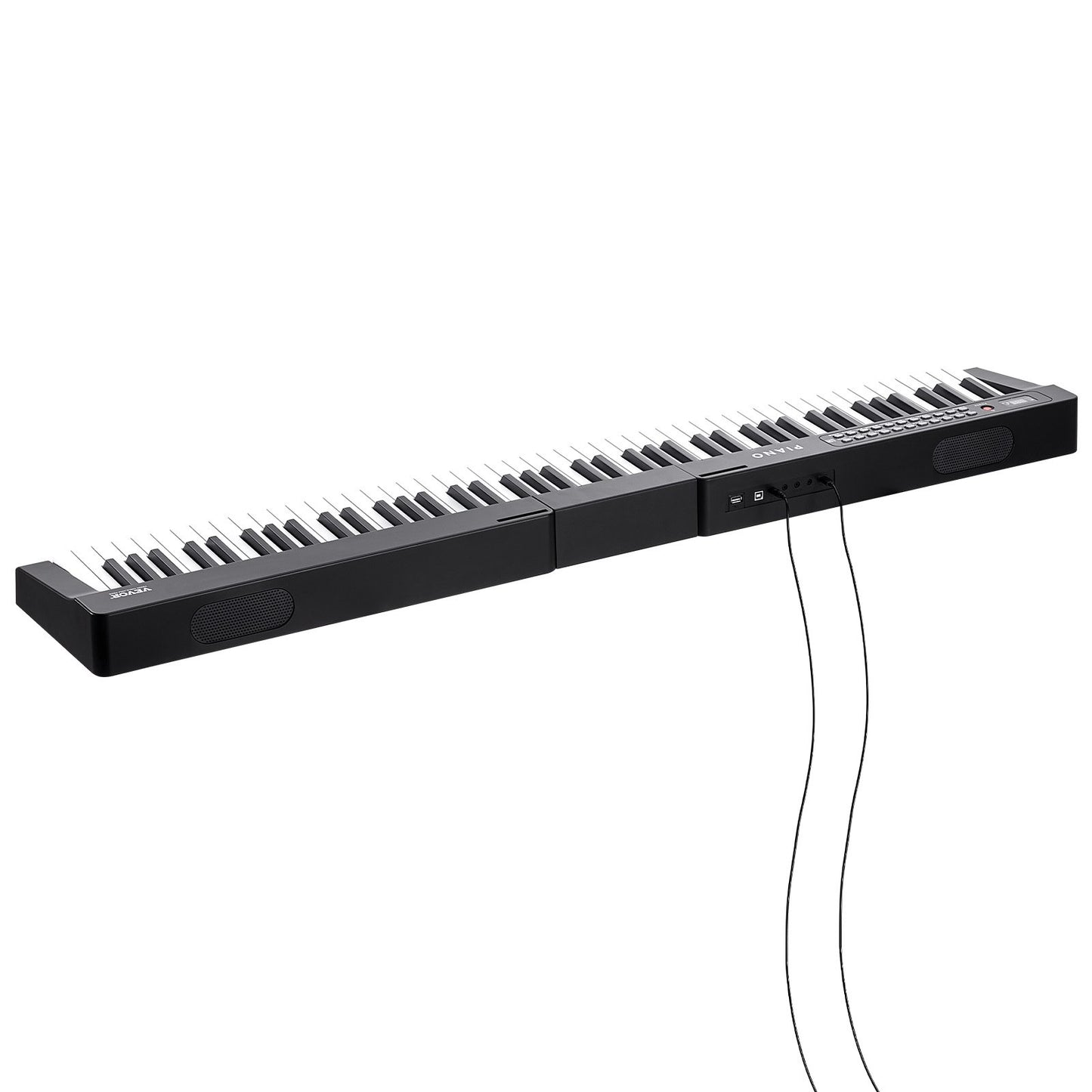 88 Keys Digital Piano Keyboard Semi-Weighted Electric Portable Full Size