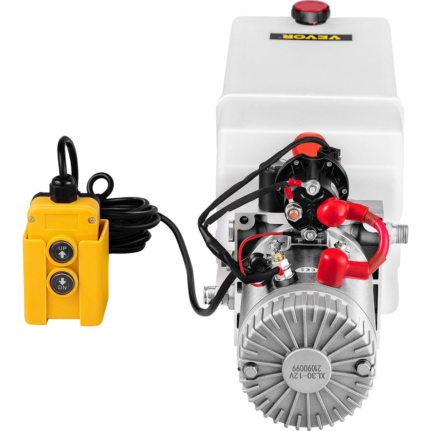 Hydraulic Power Unit 12V Hydraulmotor Hydraulpump, Dump Trailer Hydraulisk Pump Hydraulisk Power Pack