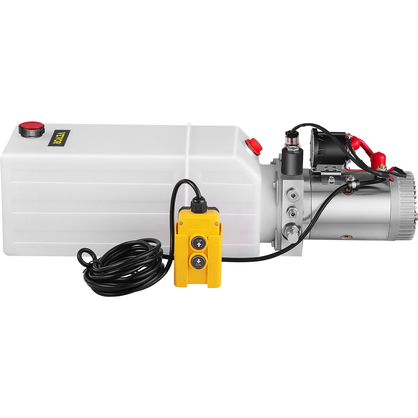 Hydraulic Power Unit 12V Hydraulmotor Hydraulpump, Dump Trailer Hydraulisk Pump Hydraulisk Power Pack