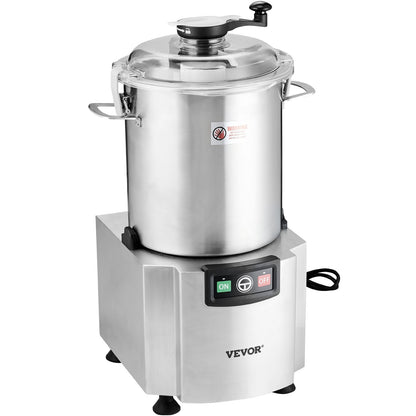 Food Processor &amp; Vegetable Chopper 18L Food Grade Stainless Steel Mixer