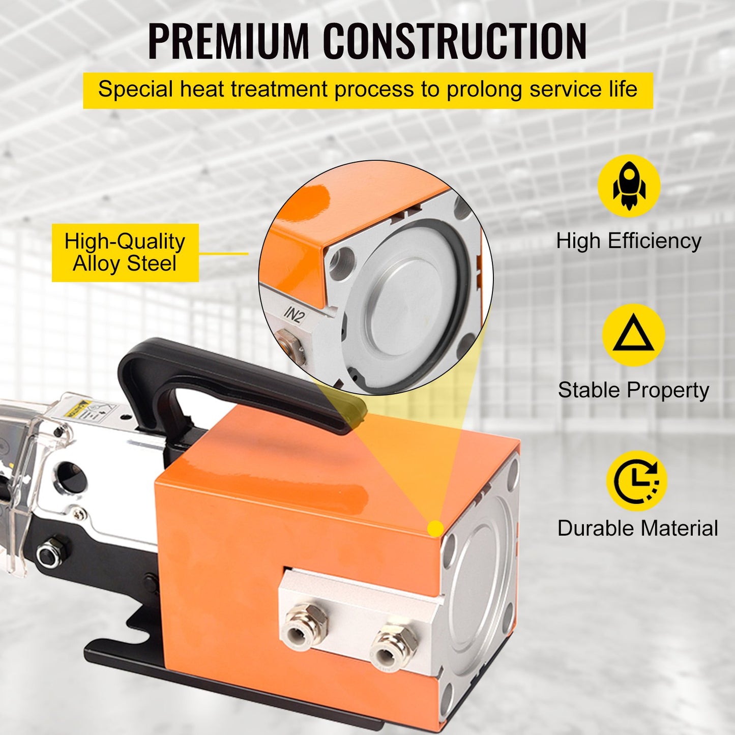 AM-10 Pneumatic Crimping Machine Tools for Terminals w/ CE certification