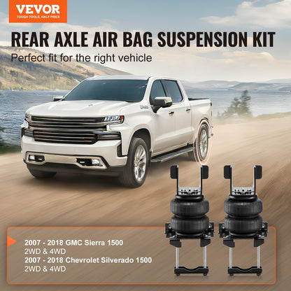Air Bag Suspension Kit Passar 2007-2018 Chevrolet Silverado GMC Sierra 1500