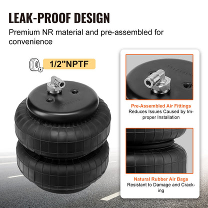 Air Bag Suspension Kit Passar 2007-2018 Chevrolet Silverado GMC Sierra 1500