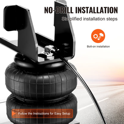 Air Bag Suspension Kit Passar 2007-2018 Chevrolet Silverado GMC Sierra 1500