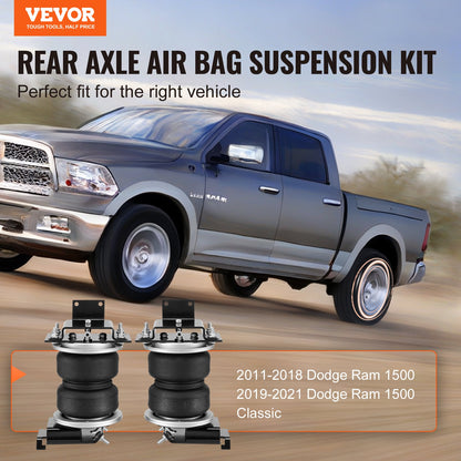 Air Bag Suspension Kit Passar 11-2018 Dodge Ram 1500 19-2021 1500 Classic