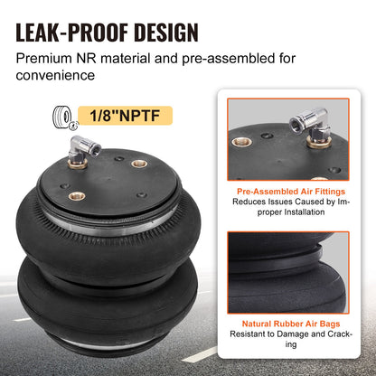 Air Bag Suspension Kit Passar 2019-2023 Chevrolet Silverado GMC Sierra 1500