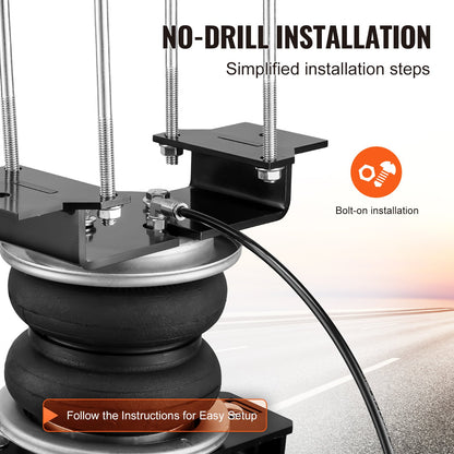 Air Bag Suspension Kit Passar 2019-2023 Chevrolet Silverado GMC Sierra 1500