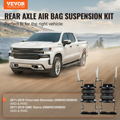 Airbag Suspension Kit 11-2019 Chevrolet Silverado GMC Sierra 2500/3500 HD