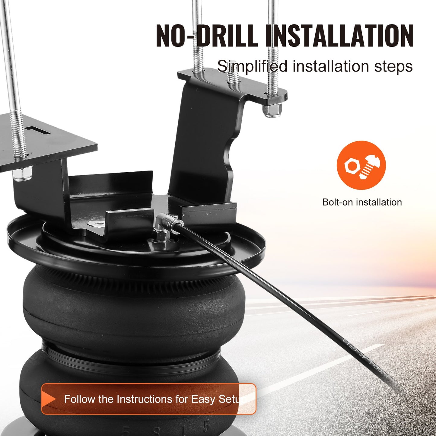 Airbag Suspension Kit 11-2019 Chevrolet Silverado GMC Sierra 2500/3500 HD