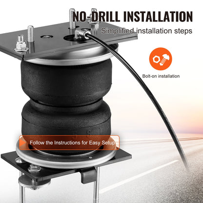 Airbag-Federungssatz, passend für Dodge Ram 2500 2WD 4WD 2014–2023, 5000 lbs