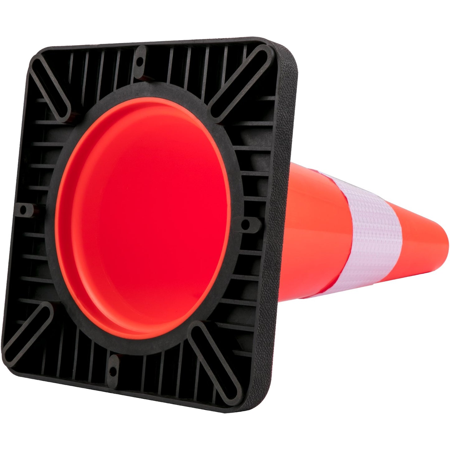 Säkerhetskoner Trafikkoner 18" orange reflekterande kragar Road Cones 5st