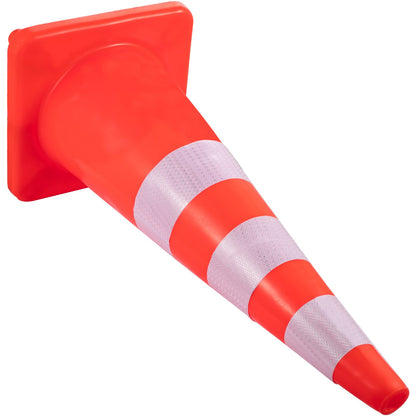 Safety Cones Trafikkoner 6 x 36" Orange reflekterande kragar Road Cones