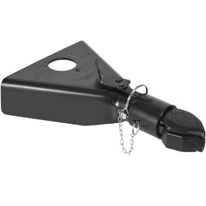 A-Rahmen-Anhängerkupplung, passend für 2-Zoll-Kugelkopfgröße, 7000 lbs Anhängelast, robuste Stahlkupplung, ideal zum Ziehen von Kombis, Pickups, SUVs, Wohnmobilen, schwarze Beschichtungsoberfläche