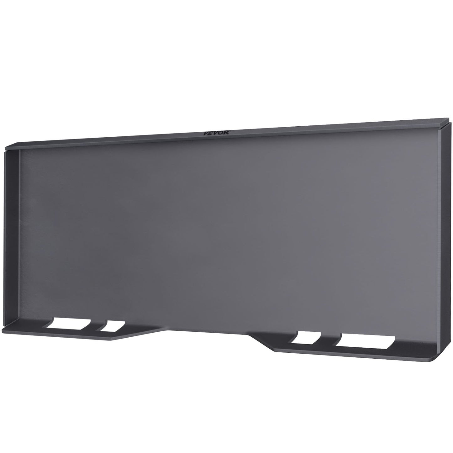 Skid Steer Mount Plate 0,24" Tjock Skid Steer fästplatta Högkvalitativt stål snabbfäste lastplatta med 3 extra svetsstänger Lätt att svetsa eller skruva fast till olika tillbehör