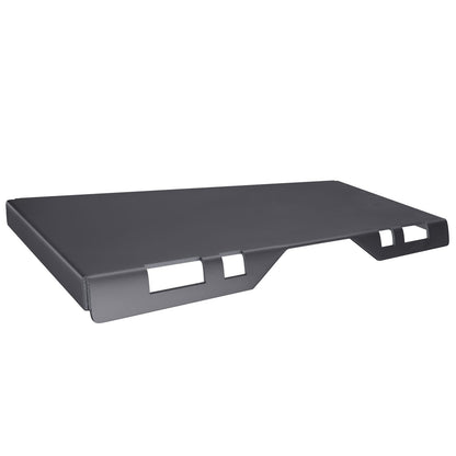 Skid Steer Mount Plate 0,24" Tjock Skid Steer fästplatta Högkvalitativt stål snabbfäste lastplatta med 3 extra svetsstänger Lätt att svetsa eller skruva fast till olika tillbehör