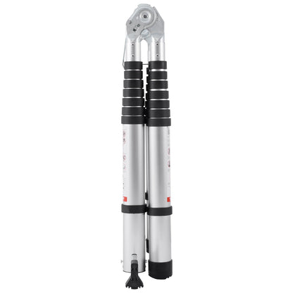 Teleskop-Ausziehleiter 16,5 ft A-Form mit Stabilisatorstange für Wohnmobil