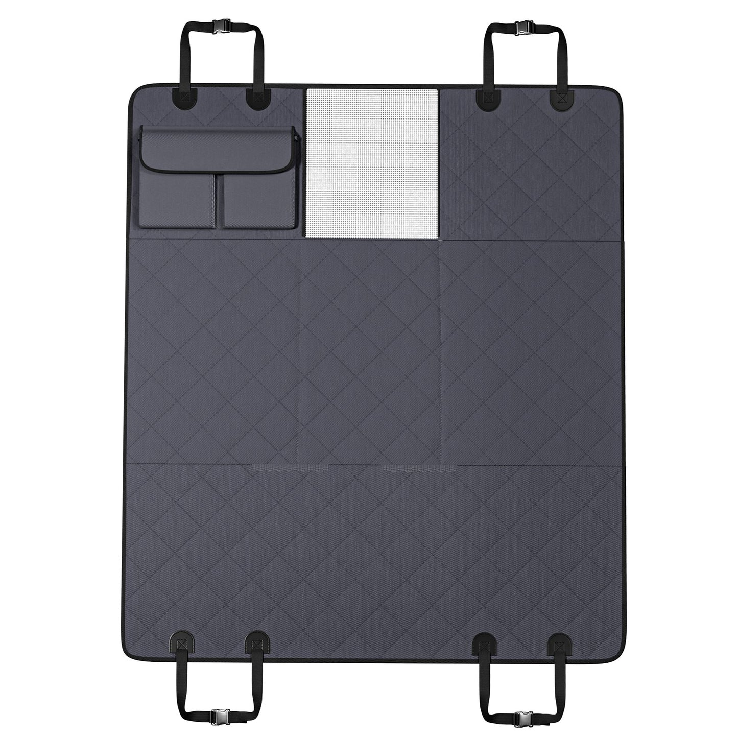 Hunde-Autositzbezug für die Rückbank 54 x 24 Zoll wasserdicht 600D für Autos