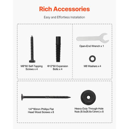 2 st 6x6 stolpfästen trästaketstolpankare innerstorlek 5,9x5,55 tum