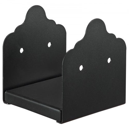 2 st 6x6 stolpfästen trästaketstolpankare innerstorlek 5,9x5,55 tum