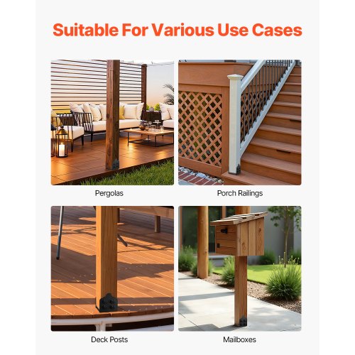 2 st. 8x8 stolpfästen trästaketstolpankare innerstorlek 7,9x7,5 tum