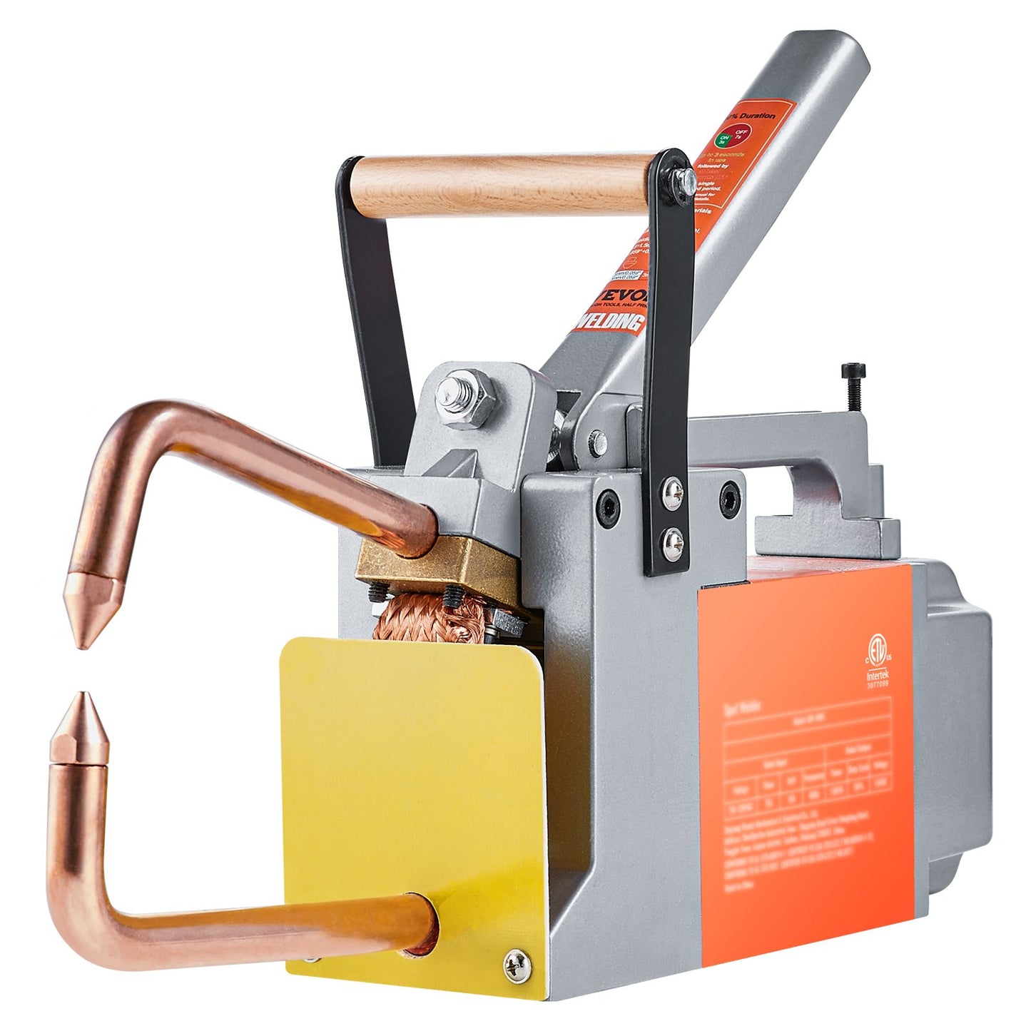 Tragbares Punktschweißgerät, 1/8-Zoll dickes Punktschweißgerät mit 8 KVA Eingangsleistung