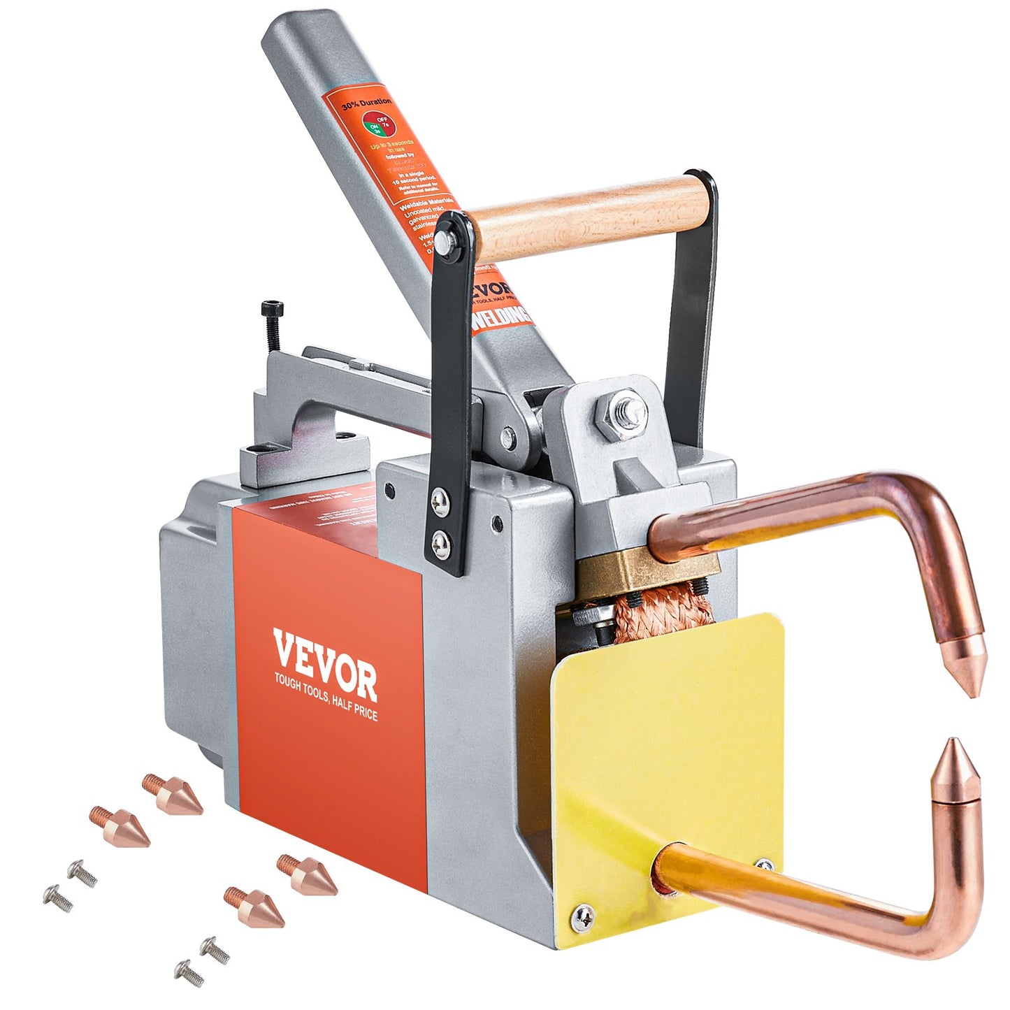 Tragbares Punktschweißgerät, 1/8-Zoll dickes Punktschweißgerät mit 8 KVA Eingangsleistung