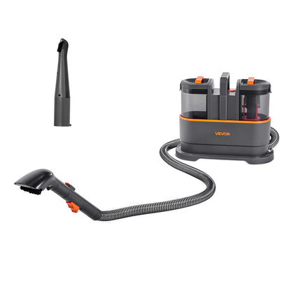 Carpet Cleaner Machine, 50.72 oz Clean Water Tank & 27.05 oz Dirty Water Tank, Portable Upholstery Shampooer, 11.5Kpa Handheld Furniture Extractor, Spot and Stain Deep Cleaner for Rug Couch Car