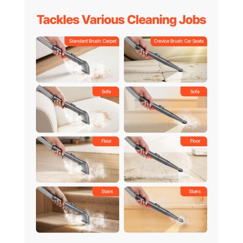 Tragbare Teppichreinigungsmaschine 11,5 kPa Möbelreinigung für Teppiche und Autos | EU