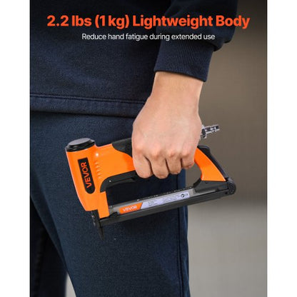 pneumatisk häftpistol, 20 gauge lufthäftpistol för möbelbeklädnad, för 50-seriens fintrådshäftklamrar, 12,8 mm krona, 6 mm-16 mm längd, max 110 st. lufthäftpistol för möbelbeklädnad, träbearbetning, gör-det-själv-projekt |  EU