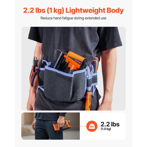 pneumatisk häftpistol, 21 gauge pneumatisk häftpistol för möbelbearbetning, för 80-serien, 12,8 mm krona, 6 mm-16 mm längd, 70-110 PSI lufthäftpistol för träbearbetning, möbelbearbetning, hantverk, gör-det-själv-projekt |  EU
