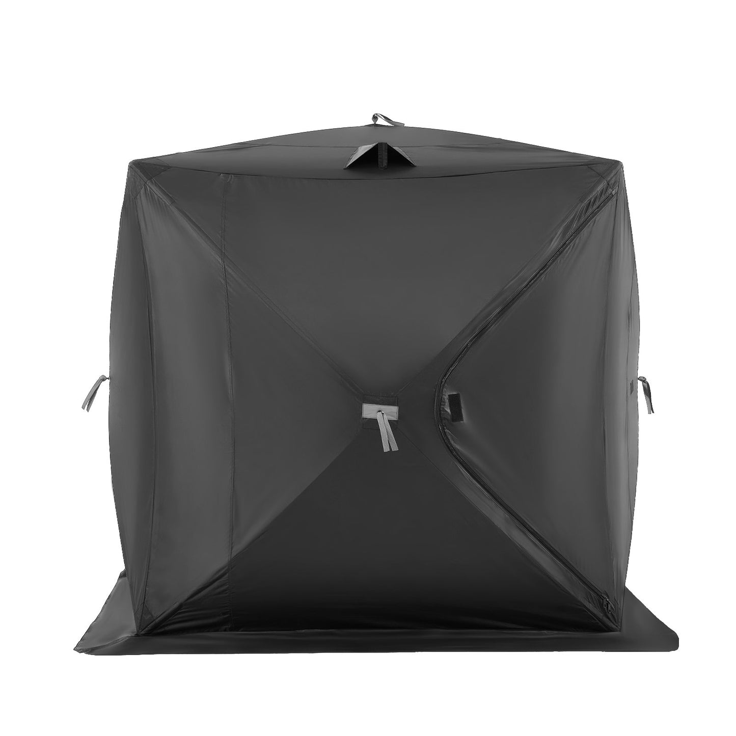 6-8 personer Ourdoor Portable Ice Shelter Pop-Up Ice Fishing Shanty Tält