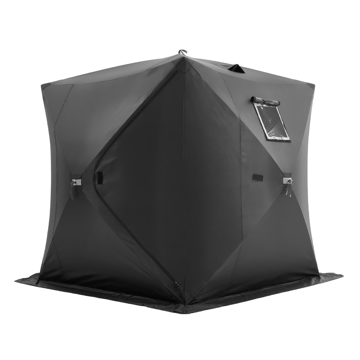 3-4 personer Ourdoor Portable Ice Shelter Pop-Up Ice Fishing Shanty Tält